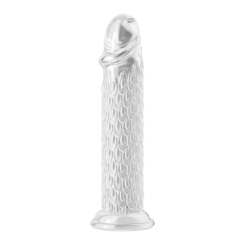 ClearlyHorny Gode Scales Clear 17 x 4cm